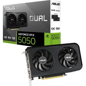 Resim Hsc Bilişim DUAL-RTX5050-O8G, 8gb, 128BIT, Gddr6, 1xhdmi, 3xdp Gaming Ekran Kartı 