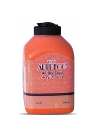 Resim Artdeco Akrilik Boya 500 Ml Turuncu - 2 Adet Turuncu 