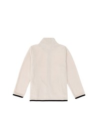 Resim U.S. Polo Assn. - Erkek Çocuk Fermuarlı Taş Polar Sweatshirt 50298067-VR049 