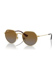 Resim Ray-Ban Junior Rj 9565s 223/t5 47 Jack Polarize Çocuk Güneş Gözlüğü Siyah 