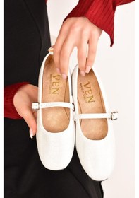 Resim Rahat Hafif Babet Ayakkabı Beyaz 