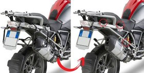 Resim GIVI PLR5108 BMW R 1200 GS-ADVENTURE (13-18)-R1250 GS (19-23)-ADVENTURE (19-24) YAN ÇANTA TAŞIYICI 