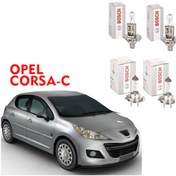 Resim OPEL CORSA C 2002 MODEL ÖN UZUN-KISA 4 LÜ FAR AMPÜLÜ TAKIMI BOSCH 
