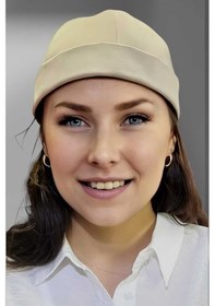 Resim Unisex %100 Pamuklu Docker Şapka Taş Rengi Taş 