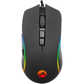 Resim Everest SM-GX21 Starty Siyah Usb RGB Oyuncu Mouse 