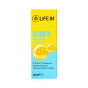 Resim Life In D3 + K2 Vitamini İçeren Damla Takviye Edici Gıda 20 ml 
