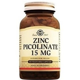 Resim Solgar Zinc Picolinate 15 mg 100 Kapsül 