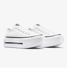 Resim Converse Chuck Taylor All Star Lift Double Stack Platform Kadın Beyaz Sneaker A15491c Beyaz 