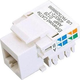 Resim RJ45 ŞASE CAT5E-8P8C KEYSTONE JACK 