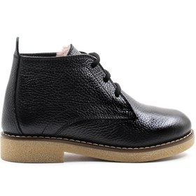 Resim Fast Step Hakiki Deri Kürklü Unisex Çocuk Klasik Bot 612KXCA2024 