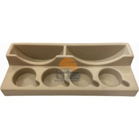 Resim Karavan Tabak ve Fincan Tutucu 47 CM X 18.5 CM Çok Renkli 