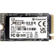 Resim Transcend TS2TMTE410S 2tb GEN4X4 3D Tlc Dram-Less 22X42 M.2 Nvme SSD 