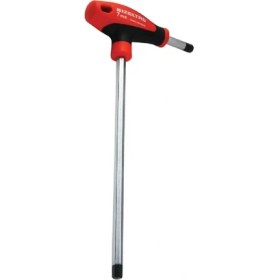 Resim İzeltaş T Tipi Allen Anahtar Yuvarlak Başlı 4 Mm 