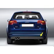 Resim Audi A3 Sportback 09-12 Arka Tampon Çeki Demiri Kapağı 8P0807441C 