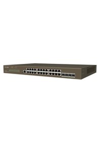 Resim Ip-com G3328F 24 Port Gıgabıt + 4x1Gb Sfp Uplınk L2 Cloud Yönetilebilir Switch 