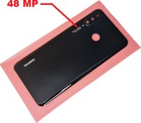 Resim Huawei P30 Lite Arka Kapak ( Kamera Lensli 48 MP) SİYAH Tkgz