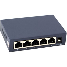 Resim upTech 5 Port 10/100/1000Mbps Yönetilemeyen Ethernet Switch 