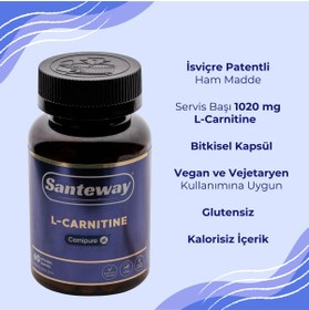 Resim Santeway L-Carnitine Carnipure 60 Kapsül 