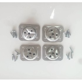 Resim Mc Mobilya Metal Sehpa Ve Ahşap Ayak Bağlantı Aparatı Açılı Ayak Aparatı Zigon Sehpa Masa Koltuk Puf 4 Adet Lv001600Lv1600002 