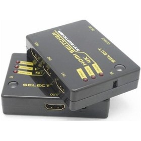Resim 4871 Hdmi Switch 3 Port Çoklayıcı Kumandalı 4K Ultra HD Destekli 