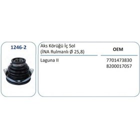 Resim Fkk1246-2 - Aks Körügü İç Ina Rulmanlı Ø25.8 Logan Sandero 