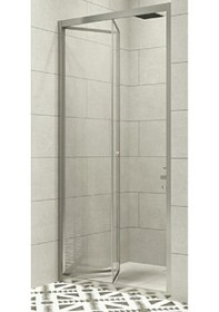 Resim Durul Duşakabin Katlanır Kapı Parlak Profil Şeffaf Cam Şeffaf 