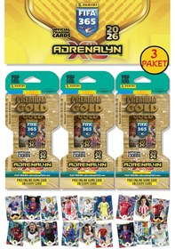 Resim Panini Premium Gold 2026 Adrenalyn Xl Futbolcu Kartı Special Edition 3 Paket 30 Kart 