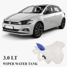 Resim Polo Cam Silecek Su Bidonu Deposu Komple 3 Litre 2017 2018 2019 2020 2021 Modeller 