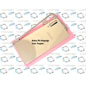 Resim Samsung Galaxy A7 A750 (2018) kasa Arka Pil Batarya Kapağı GOLD 