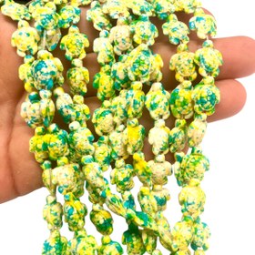 Resim Turkuaz Havlit Kaplumbağ- Yeşil & Sarı Mix 