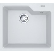 Resim Franke Bianco Urban Ubg 610-50 Tek Gözlü Damlalıksız Granit Eviye (114.0582.272) 