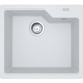 Resim Franke Bianco Urban Ubg 610-50 Tek Gözlü Damlalıksız Granit Eviye (114.0582.272) 
