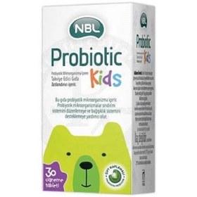 Resim NBL Probiotic Kids 30 Çiğneme Tableti 