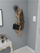 Resim Eryatex Dekoratif Doğal Ahşap Elbise Askısı Duvar Askısı Askılık Askı Duv (527255370) 