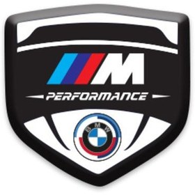 Resim MOTOSEPETİM Otomobil Sticker BMW 3D DAMLA 2 Lİ STİCKER LOGO 2 