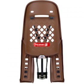 Resim Çocuk Koltuğu Polisport Joy FF 29" Kadro Bağlantılı Kahverengi 