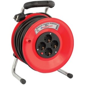 Resim İZELTAŞ Seyyar Makara Kablo 3x1.5 50MT (07410 50 050) 