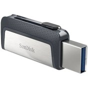Resim Sandisk Otg Tip-c Usb Flash Sürücü 64gb 128g 256gb Ultra Çift Usb3.1 U Disk 2 Gri 64gb 1 