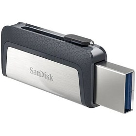 Resim Sandisk Otg Tip-c Usb Flash Sürücü 64gb 128g 256gb Ultra Çift Usb3.1 U Disk 2 Gri 64gb 1 