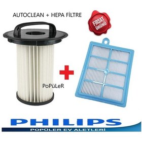 Resim Philips Uyumlu Fc9238 Marathon Autoclean Silindir+Hepa Filtre Seti (412092956) 