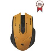 Resim Torima TM-20 Siyah-Sarı Çift Modlu Kablosuz Oyuncu Mouse Fare 