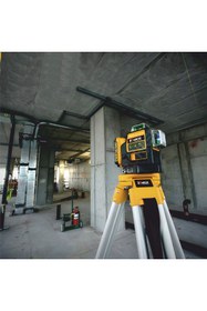 Resim BÖHRER Yeşil Işık Profesyonel Çift Akülü , 12 Satır 360 Derece 4 Köşe Lazer Hizalama Makinesi 