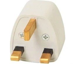 Resim Hesapli Elektrikcim Türkiye ve Avrupa Erkek Fişi, İngiliz / malta ve Suudi Arabistan (Hac) Fişine Dönüştürücü Aparat Plug Converter 
