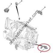 Resim Opel Corsa (2020-2024) Evaporatör Sondası (Orijinal) 