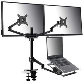 Resim NPO Std7093 10"-27" Uyumlu Notebook Stand Ve Vesa Monitör Tutucu Çift Kol 