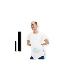 Resim Bk Gift Espri Tasarımlı Beyaz Hamile Tişörtü, Hamileye Hediye, Yeni Anne Hediyesi, Arkadaşa Hediye-1 001 