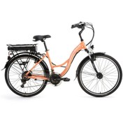 Resim Bisan BİSAN FLORİDA ELEKTRİKLİ BİSİKLET 43 CM V 26 JANT 21 VİTES MERCAN BEYAZ 