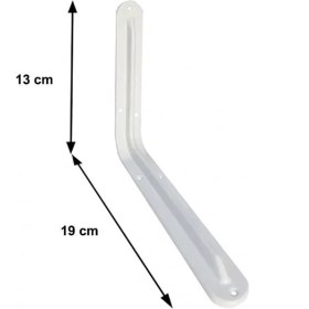 Resim SHC4200 Mey Ithalat® Raf Altı 6x8 mm Beyaz 