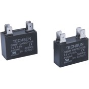 Resim TECHSUN 4 Soketli Kare Kondansatör 2.5uf 