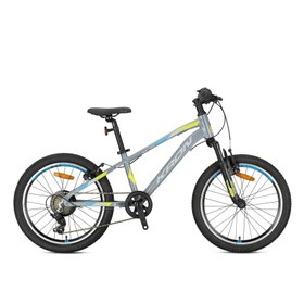 Resim Kron Xc75 20 Jant Md Çocuk Bisikleti (Nardo Gri-Sarı-Siyah-Mavi) 